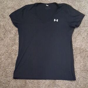 Under Armour Black Fitted Short Sleeve T-Shirt